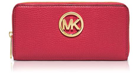 continental wallet michael kors|Michael Kors zipper wallet.